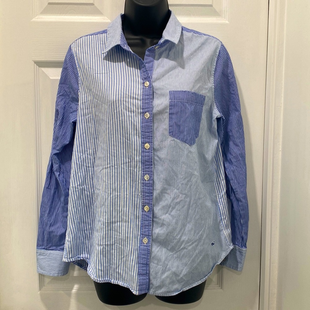 Vineyard Vines Mixed Pinstripe Button Down Shirt